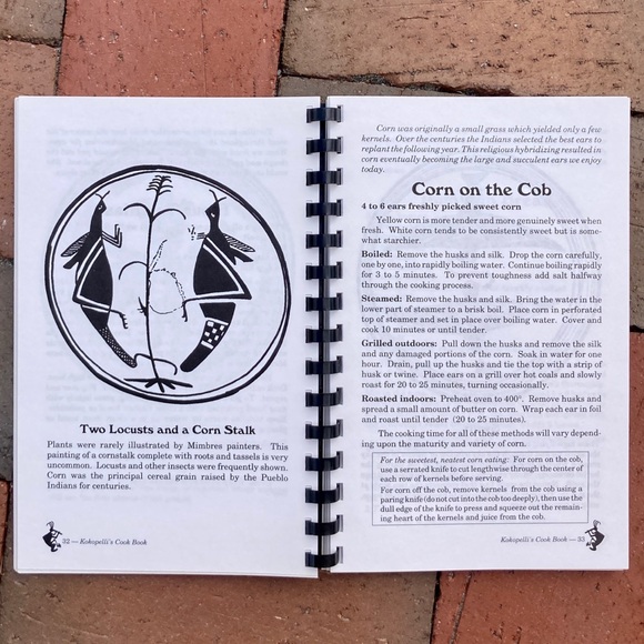 2 Vintage Arizona Cookbooks Kokopelli Adobe Cactus Desert Mesa Creation Myth - Picture 4 of 15